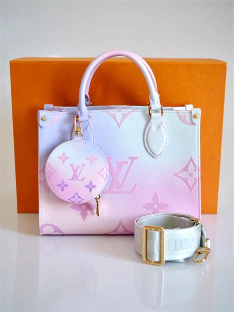 louis vuitton on the go pm sunrise pastel